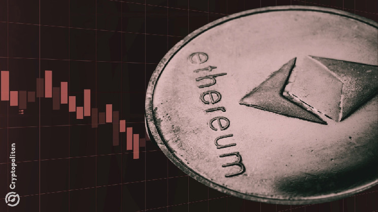 Ethereum (ETH) falls again below $2,000, and the whales rush to buy dip
