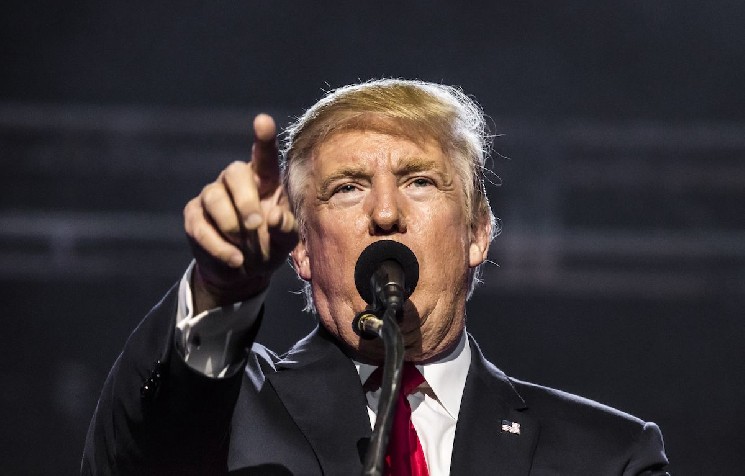 A weekly surge in Trump tokens of 85% weekly unlocks, contrary to Democrats' call for blast each