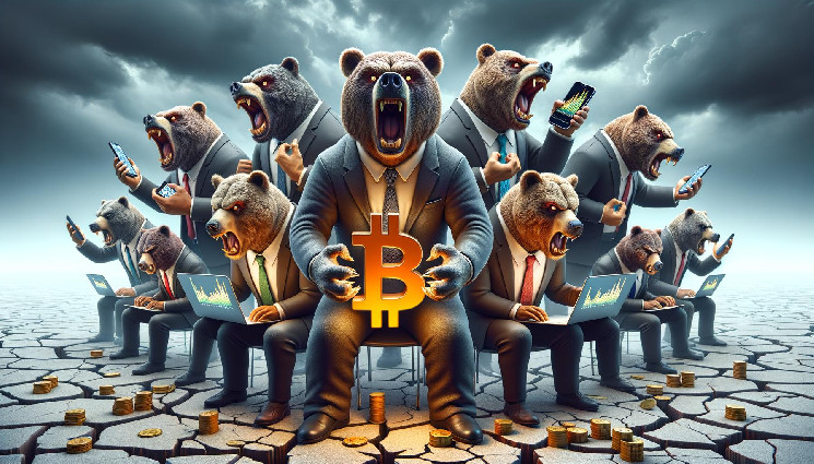 The Bitcoin Bear tightens the grip. Where is the next support?