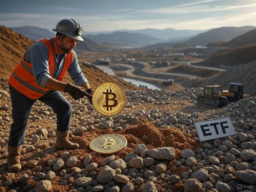 Investing in exchange mining for Bitcoin will be possible with new combination ETFs