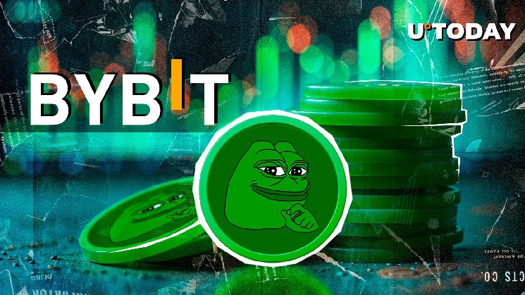 2,000,000,000 Pepe is the major crypto exchange bybit as prices rise