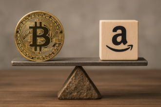 Bitcoin has surpassed the capital letters of its next "rival" Amazon.