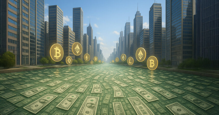 Bitcoin and Ethereum are leading the influx of $2 billion in crypto investments amid the market shift