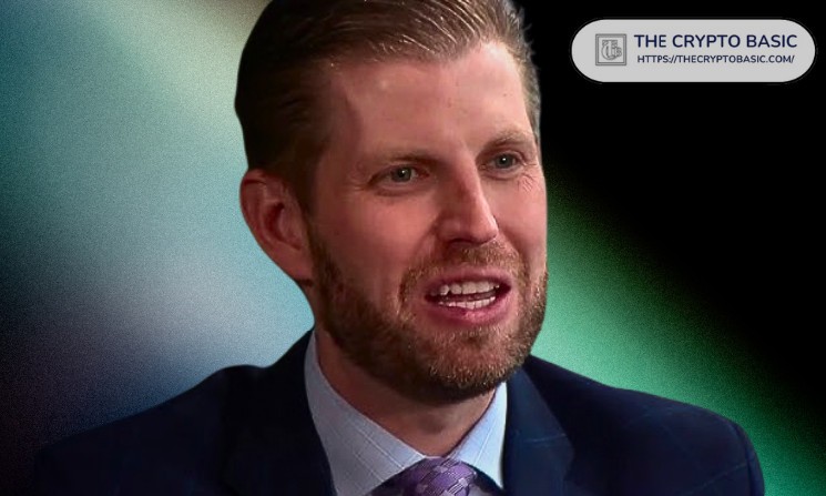 Experts reveal why Eric Trump ignores XRP, but praises Ethereum