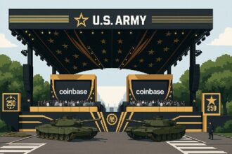 Coinbase's Trump military parade sponsorship is a debate over the roots of Crypto's anti-establishment