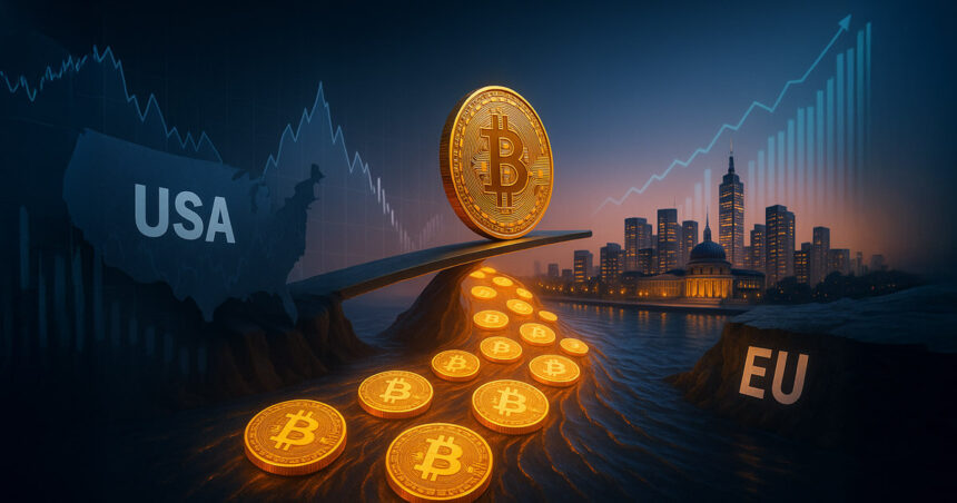 US Bitcoin ETF navigates $1.2 billion outflows amid European retail approvals