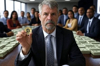 Where does Michael Saylor get a lot of money to buy Bitcoin?