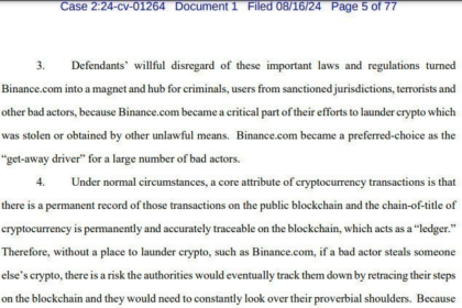 Binance still dominates at 37%