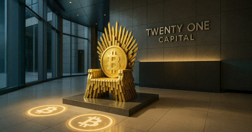 Following a 5,800 BTC boost from Tether, 21 capital rises to the third largest Bitcoin holder