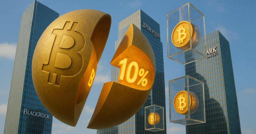The agency currently holds more than 10% of its Bitcoin supply to 10 times BTC mining demand
