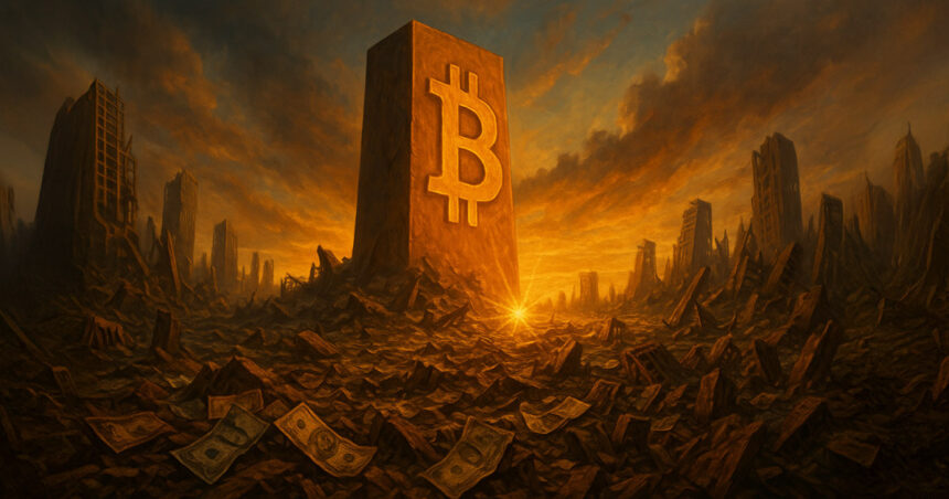 This is what Fiat's death looks like. Bitcoin's 1,500% boom paves the way for hyper-bitcoin