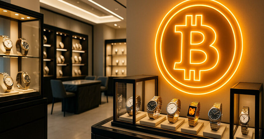 NASDAQ List BTC TREASURY COMPANY ASIASTRAGETY sells luxury watches with Bitcoin