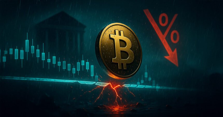Bitcoin risks retesting $105,000 after losing key support following Fed rate reduction