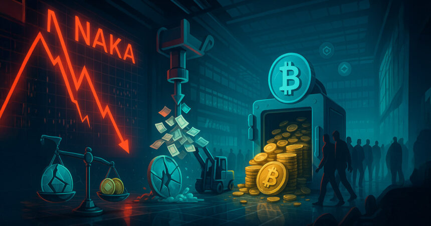 Naka reinforces stocks with stocks with 54% in one day, strengthening investors' fatigue with Bitcoin finance companies