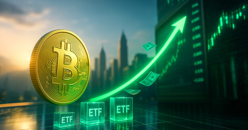 Bitcoin ETF sees a record $1.2 billion inflow with BlackRock's IBIT leading the price