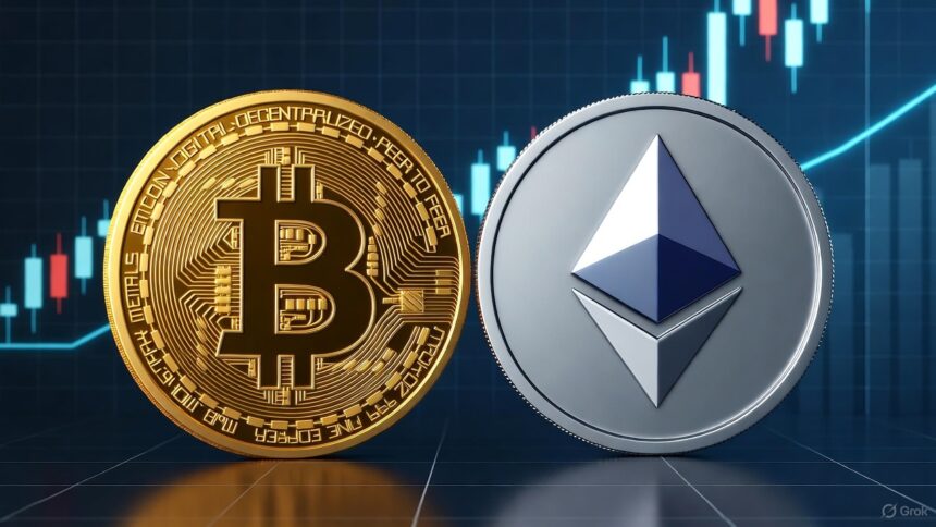 Bitcoin and Ethereum feel the impact of $700 million outflow from Wall Street