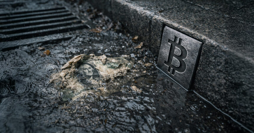 Barring a violent weekend, the Bitcoin bull market is still alive and well as the dollar continues to fall.