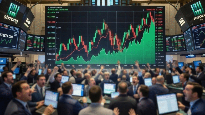 The VIX index has soared. market sways