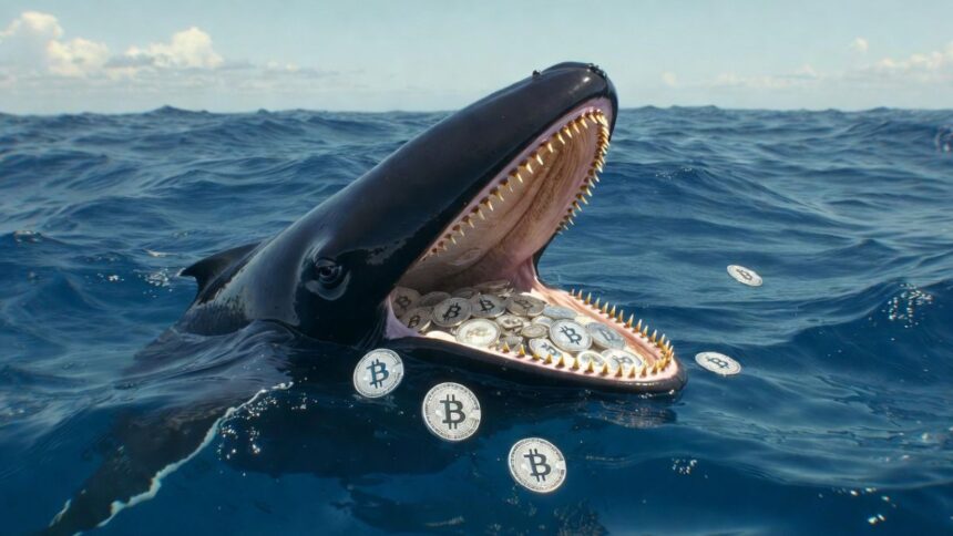 Bitcoin whales go wild during market crash