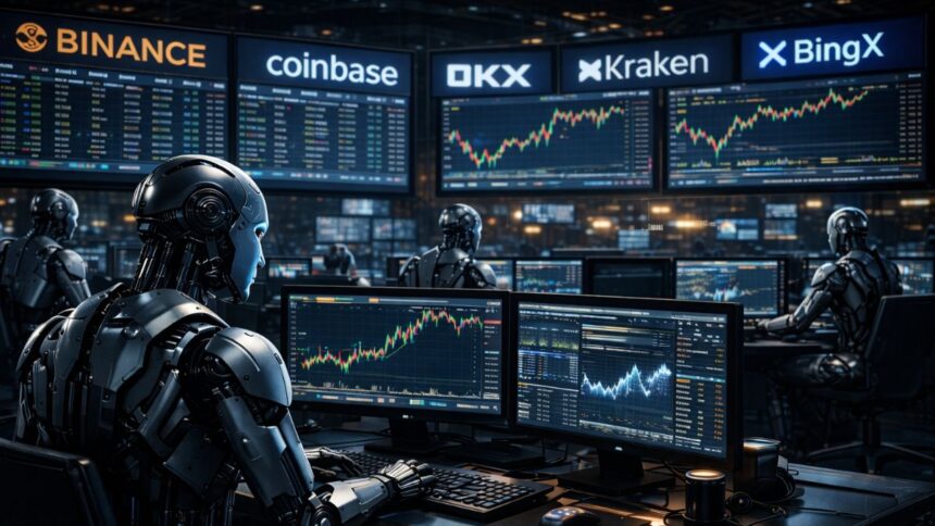 Kraken, BingX, and OKX accelerate AI agent development