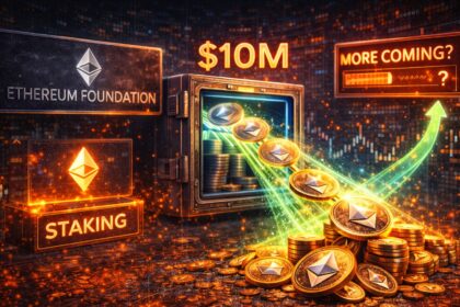 Ethereum Foundation Moves $10M ETH After First-Ever Staking — More Coming?