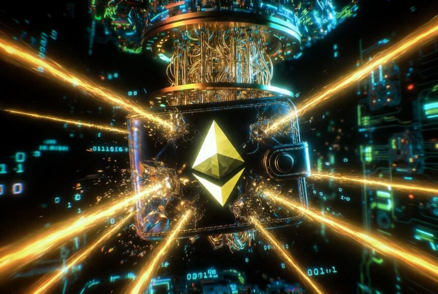 Post-Quantum Proposal on Ethereum: Single Transaction Shielded Wallet