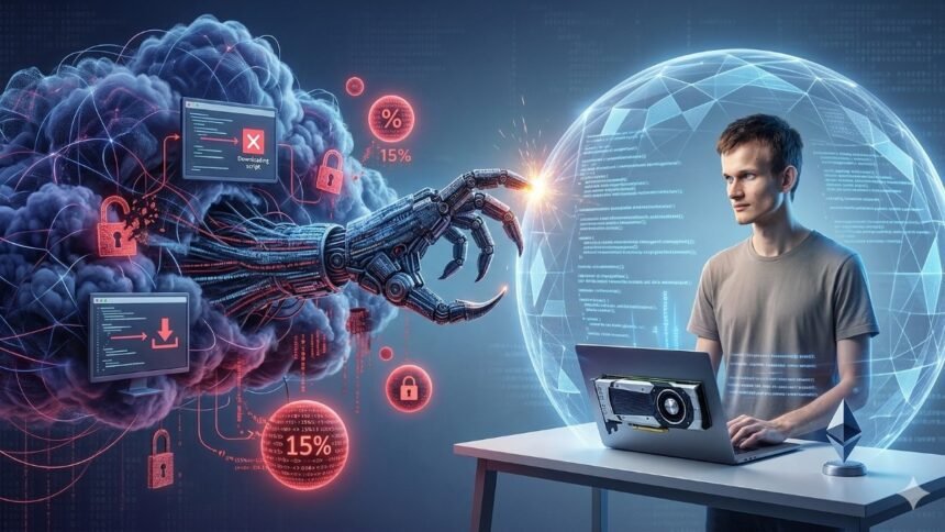 Vitalik Buterin warns of security flaws in most popular AI agents