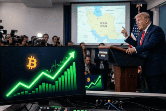 Bitcoin price rises after Iranian ceasefire announcement