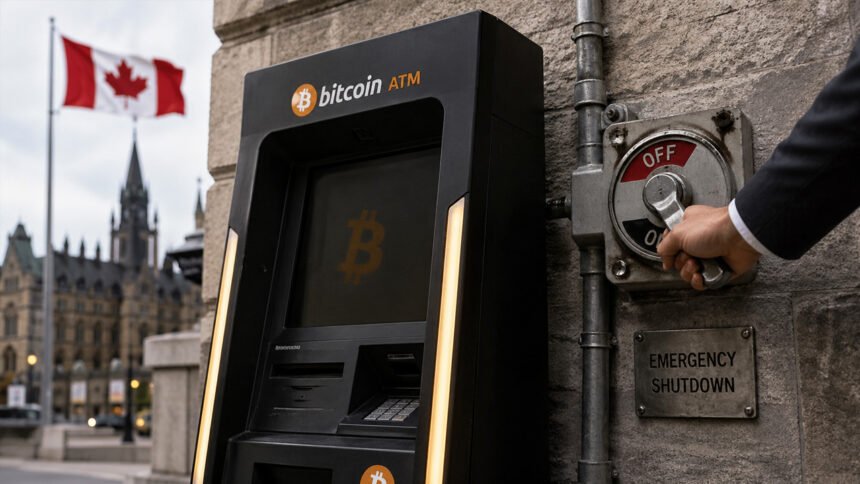 Canada wants to ban crypto ATMs as fraud concerns make access to Bitcoin a political target
