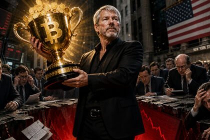 Saylor's strategy to 'sell some of his Bitcoin' after posting a $12.7 billion loss in the first quarter while pointing to a $5 billion Bitcoin profit