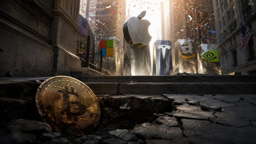 The S&P 500 hitting another all-time high just exposed Bitcoin’s real problem