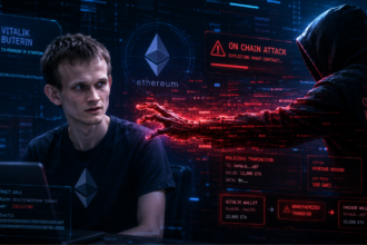 What happened when Vitalik Buterin became the target of an on-chain attack on Ethereum?