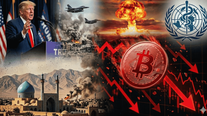 Bitcoin falls $77,000 after President Trump's new warning on Iran