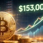 Model predicts Bitcoin high and low prices points to USD 153,000 at the end of 2026
