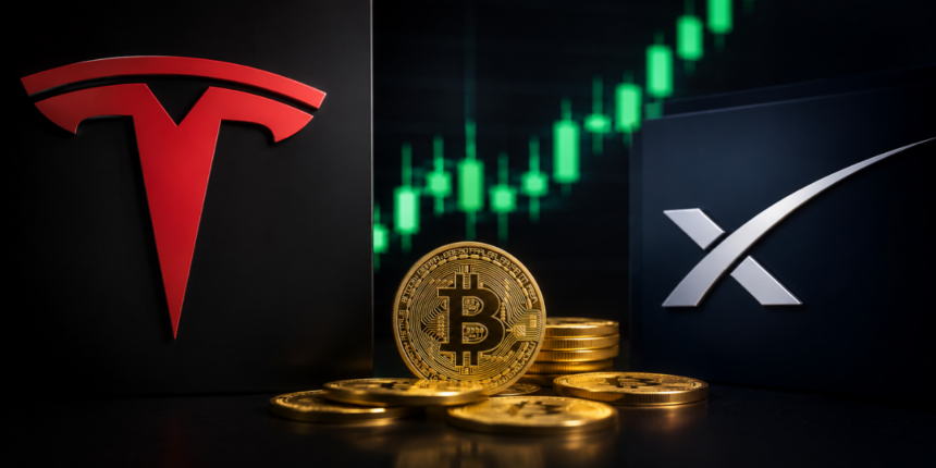 Possible merger of Tesla and SpaceX creates 30,000 BTC company