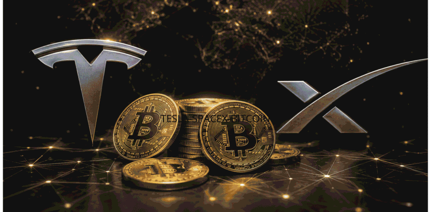 Two of the world's 10 most valuable publicly traded companies already own Bitcoin: Tesla and SpaceX