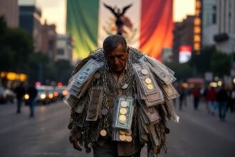 Today, every Mexican owes $8,000 in unclaimed public debt.