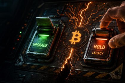 Bitcoin upgrade versus legacy fork decision as BIP-110 brings the network fork debate to a deadline